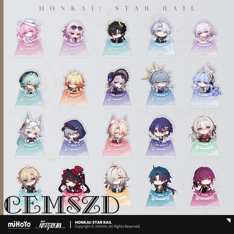 Acrylic Cosplay Prop - 【正規品】ゲーム Honkai Star Rail マイデイ・ファイノン・ブレード・カフカ コスプレ