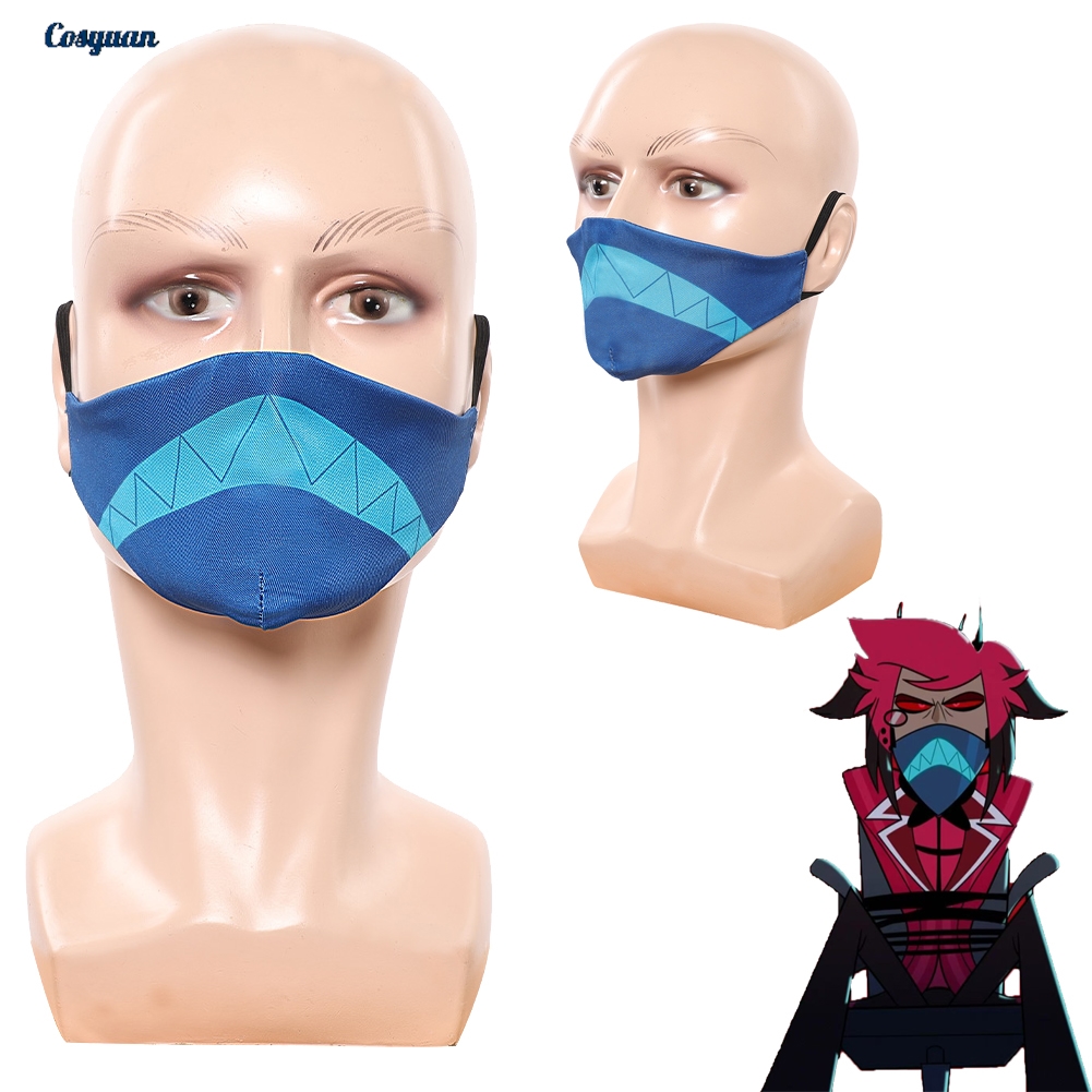 Cosplay Prop Blueprints - テレビヘルインコスプレアラストールブループリントマスクアクセサリーパーティー変装衣装スーツカーニバルハロウィンロールプレイおもちゃ小道具