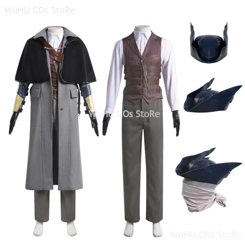 Bloodborne Cosplay Prop - ゲーム Bloodborne ゲルマン コスプレ衣装 ハロウィン衣装 女性男性スーツ