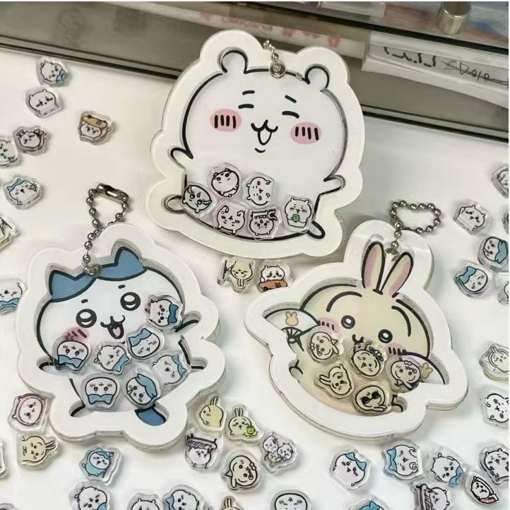 Acrylic Cosplay Prop - JiiKawa アクリルキーホルダーかわいいバックパックチャーム漫画装飾 DIY シェイク楽しいギフト誕生日ギフトクリスマスギフト