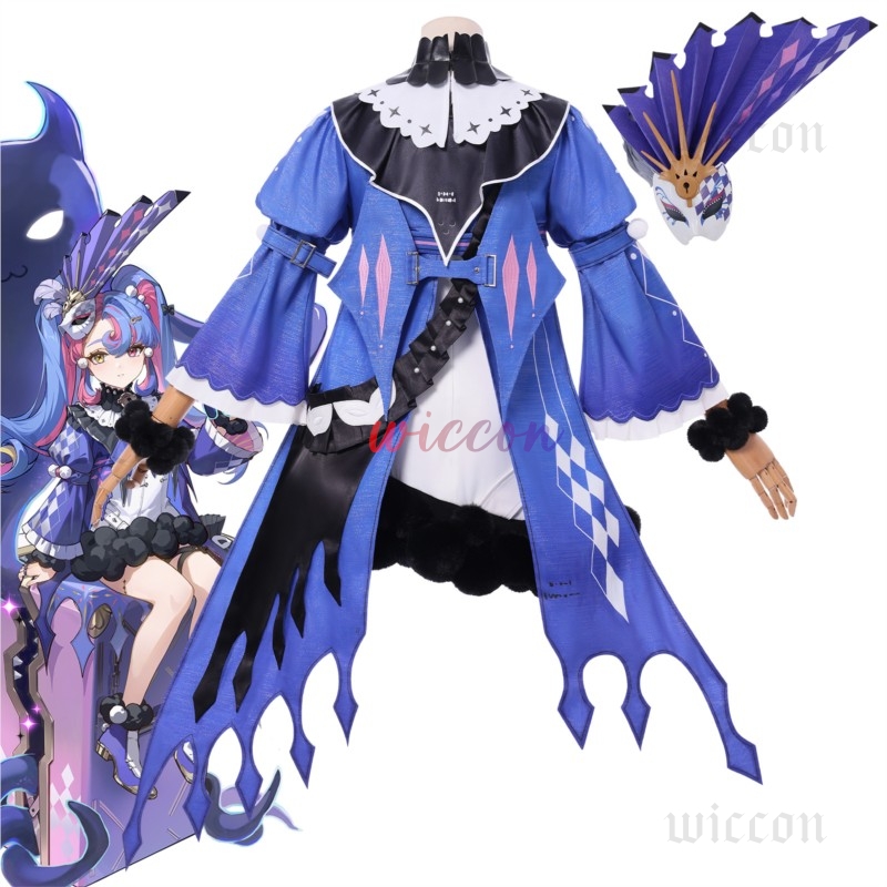 Cosplay Floating Prop - Roccia コスプレ衣装ウィッグドレス帽子ハロウィンパーティー小道具女性女の子用