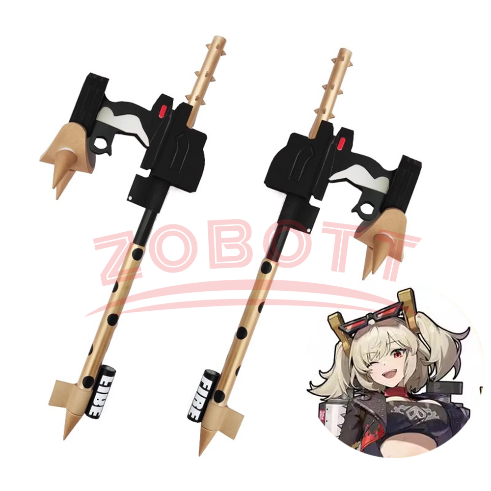Burnice Cosplay Prop - 65 センチメートル 2 個バーニス Whita Zenless
