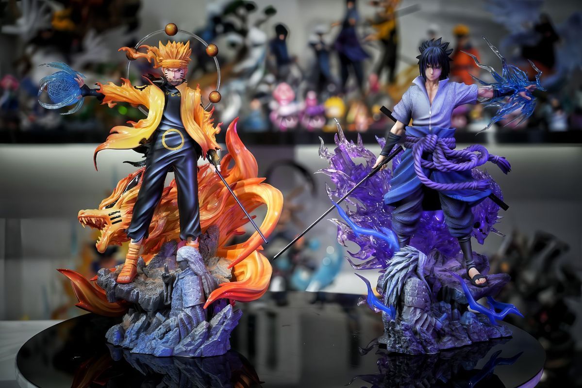 アニメ忍者フィギュア 火炎効果アクションスタチュー コレクタ - Cosplay Flame Prop のレビューと価格
