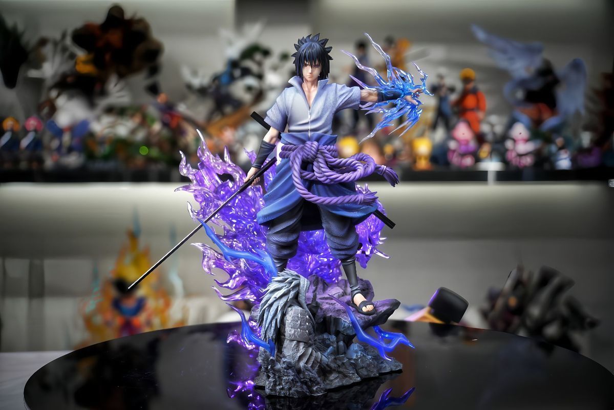アニメ忍者フィギュア 火炎効果アクションスタチュー コレクタ - Cosplay Flame Prop のレビューと価格