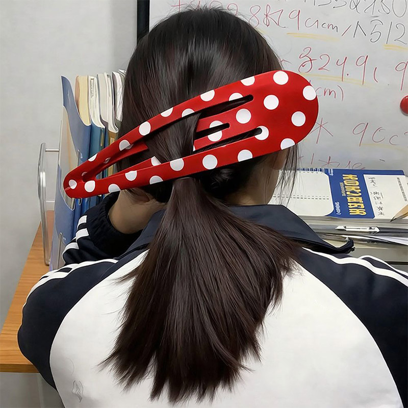 特大 28 センチメートルイチゴ水玉ヘアクリップノベルティヘ - Cosplay Floating Prop のレビューと価格