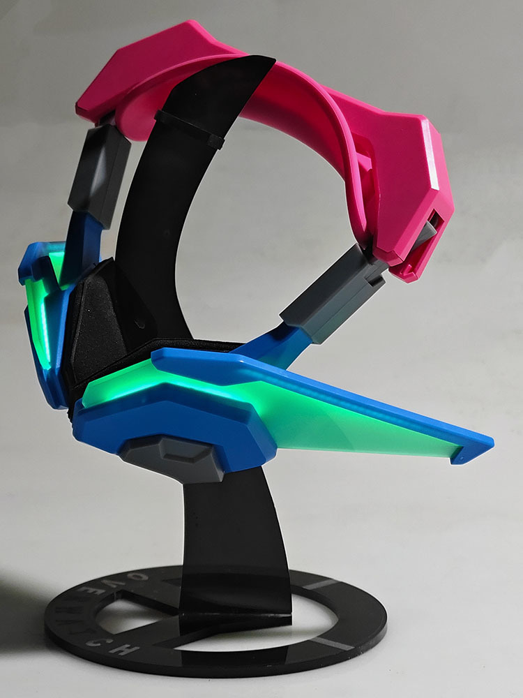 MMGG ゲームオーバーウォッチ D.Va 音楽ヘッドセット - Dva Cosplay Prop のレビューと価格