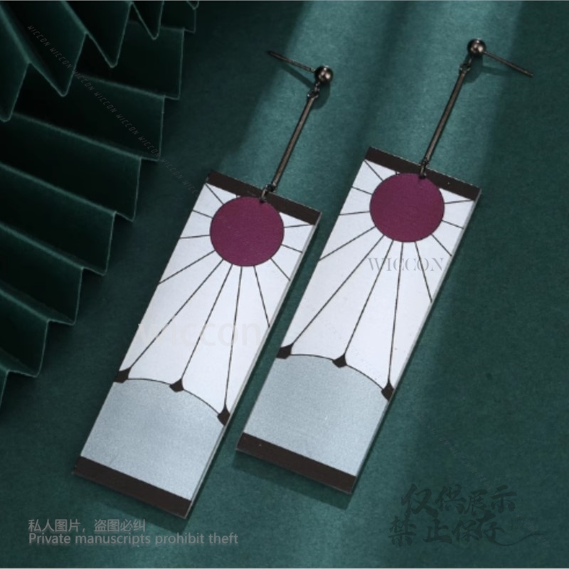アクリルイヤリング耳クリップスタイルアクセサリー小道具アニメ - Acrylic Cosplay Prop のレビューと価格