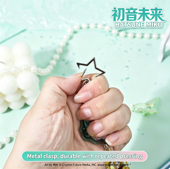 初音ミクグッズブレスレット、グジミクアクリルビーズキーホルダ - Acrylic Cosplay Prop のレビューと価格