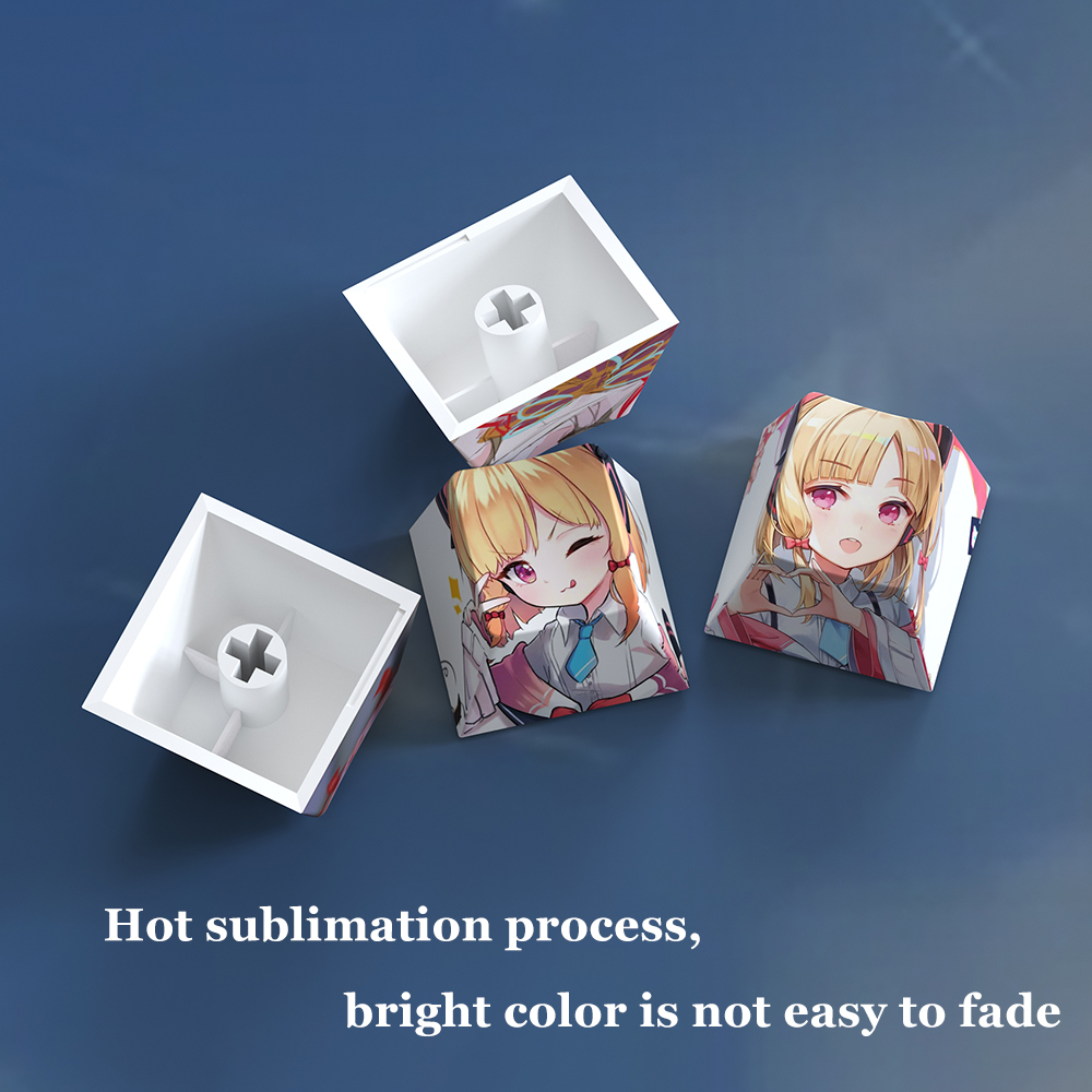 ブルーアーカイブテーマ PBT 4 キーキャップコスプレ小道 - Cosplay Prop Blueprints のレビューと価格