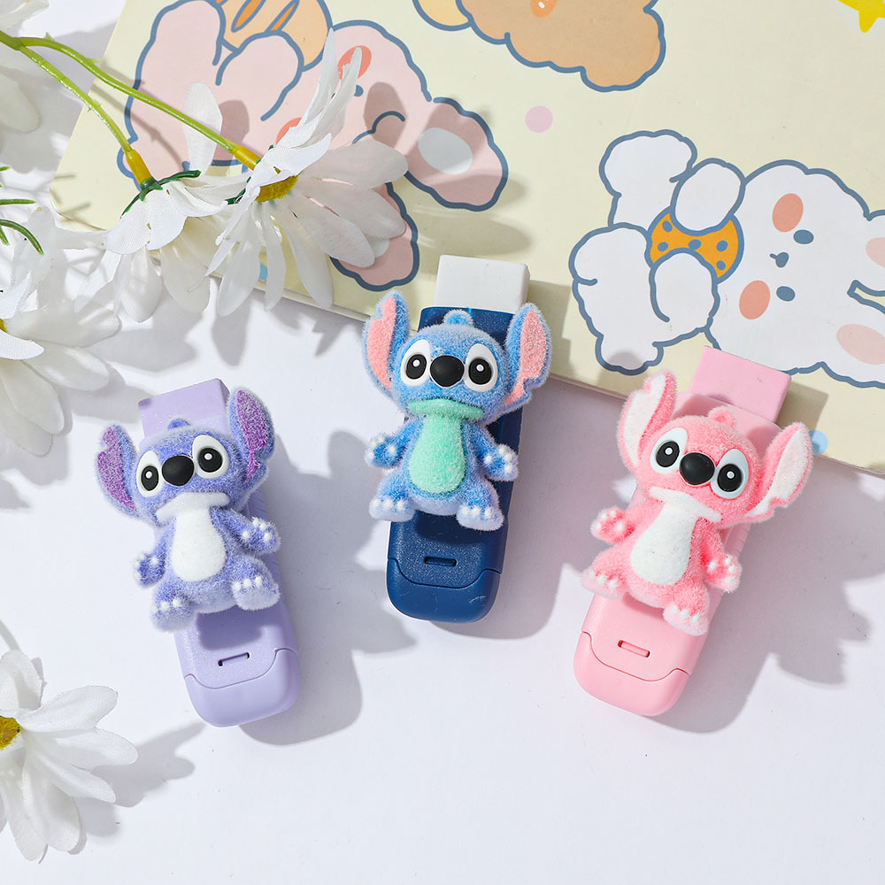 ディズニー ステッチ消しゴム、鉛筆用、耐久性がありお手入れ簡 - Easy Cosplay Prop のレビューと価格