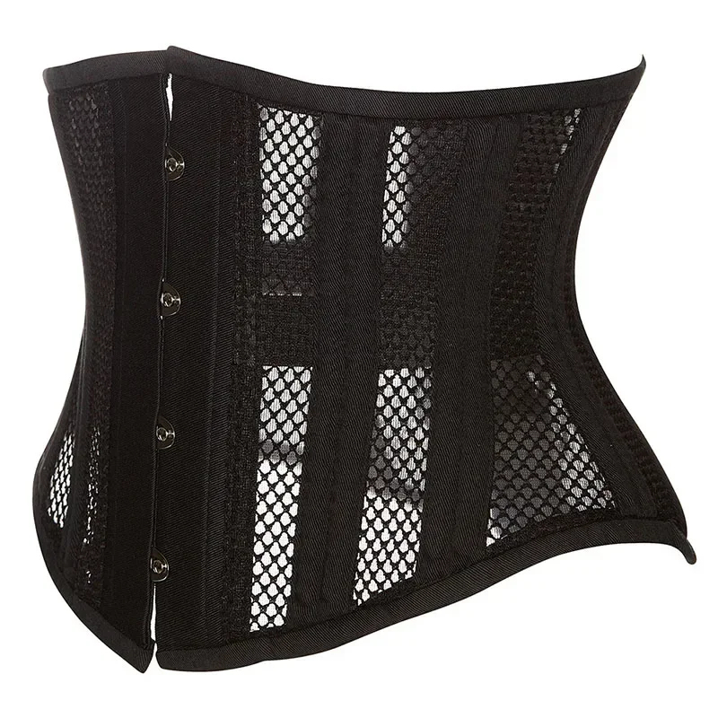 女性用アンダーバストコルセット スチールボーン入りショートト - Boning Corset Steel のレビューと価格