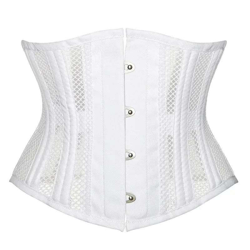 女性用アンダーバストコルセット スチールボーン入りショートト - Boning Corset Steel のレビューと価格