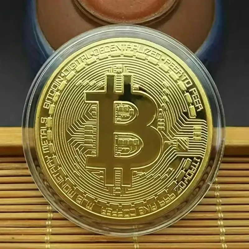 ユニークなビットコイン記念コイン クリプト通貨愛好家へのビジ - Cosplay Prop Business のレビューと価格