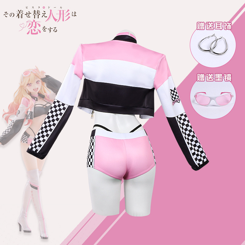 アニメ私のドレスアップダーリンウィッグレーススーツ小道具クー - Cosplay Floating Prop のレビューと価格