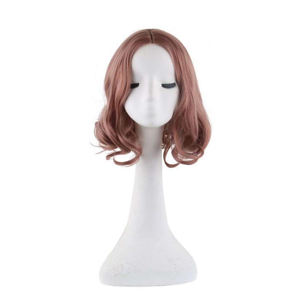 ペルソナ 5 奥村春コスプレウィッグアニメカーリーヘアスタイ - Wig Fiber Net のレビューと価格