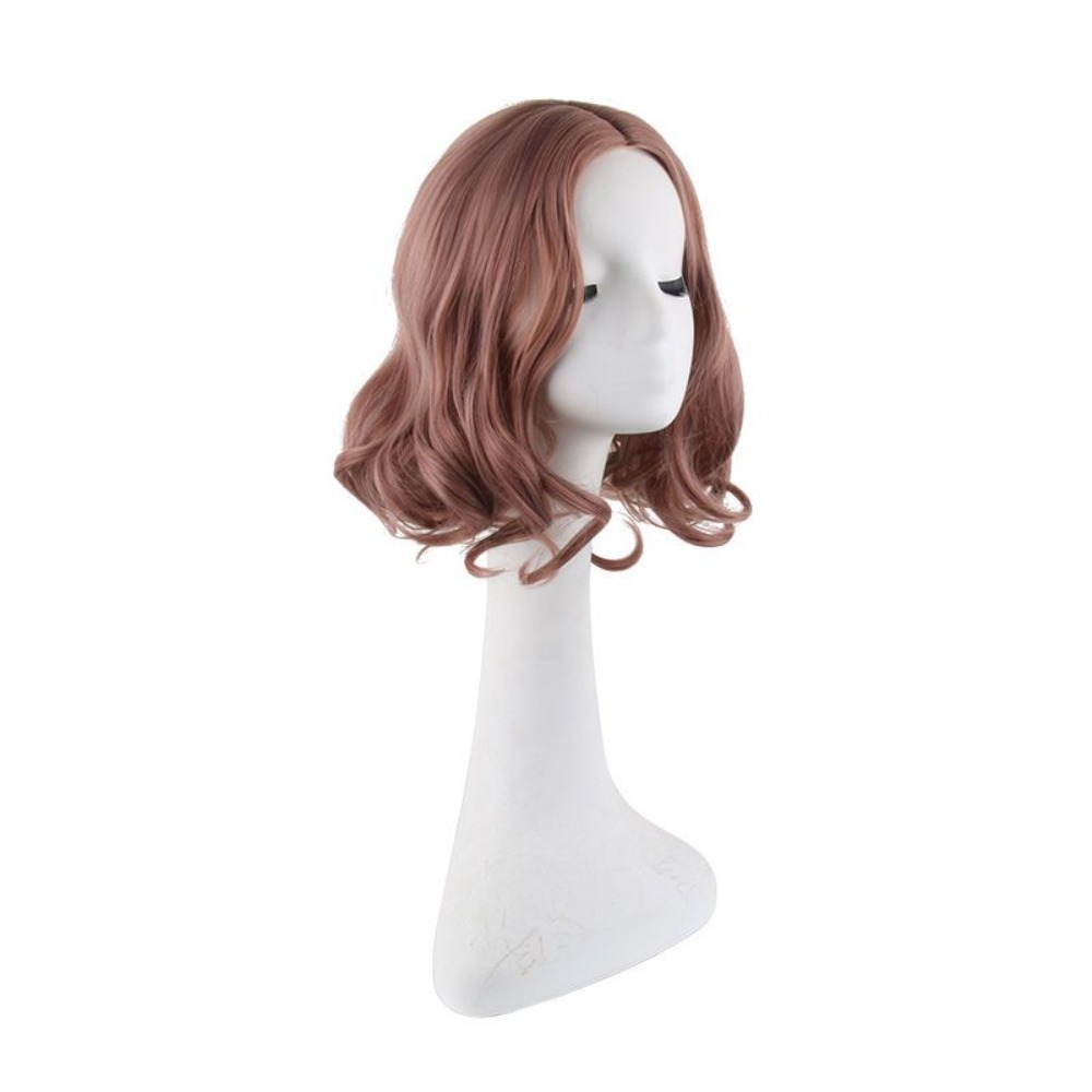 ペルソナ 5 奥村春コスプレウィッグアニメカーリーヘアスタイ - Wig Fiber Net のレビューと価格
