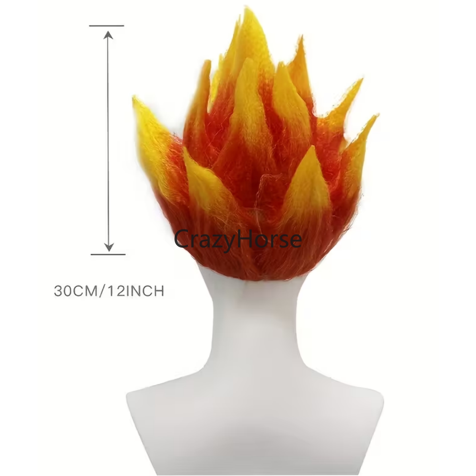 ハロウィン 大人男性用 Zコスプレ サイヤ人ウィッグ 悟空  - Cosplay Flame Prop のレビューと価格