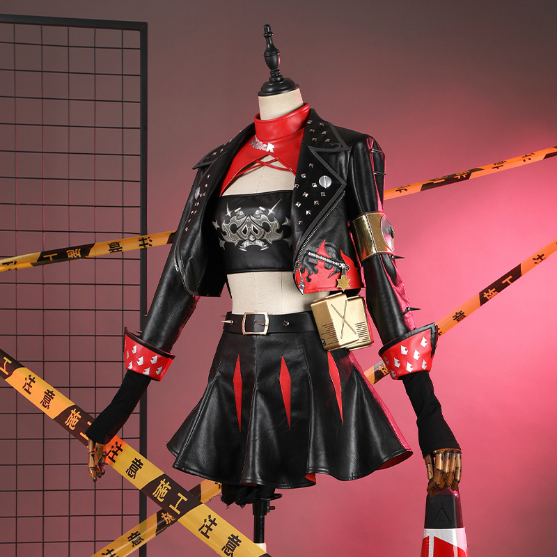 アニメバーニス・ホワイトコスプレ衣装ヘアゼンレスゾーンゼロコ - Burnice Cosplay Prop のレビューと価格