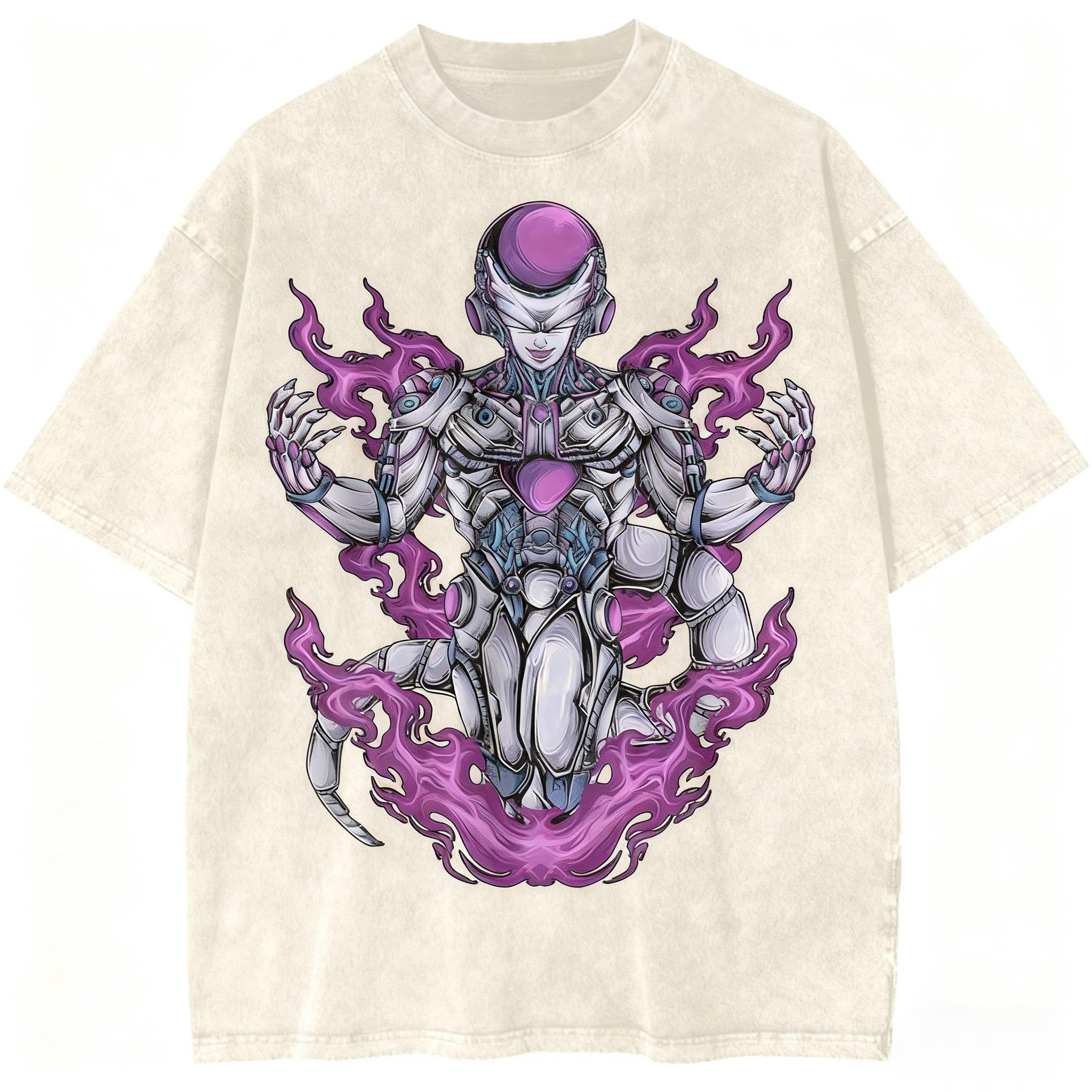 ドラゴンボールフリーザアニメ Tシャツ男性女性洗浄綿半袖グラ - Pokeball Cosplay Prop のレビューと価格