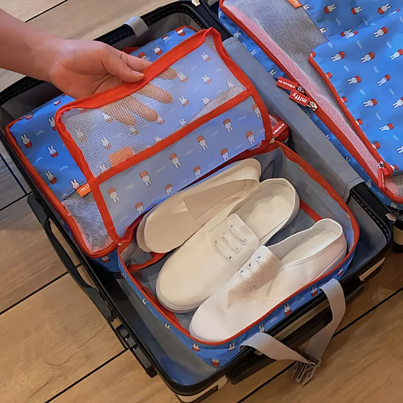 かわいいミッフィーかわいいプリント収納袋 4 点セット旅行ビ - Cosplay Prop Business のレビューと価格