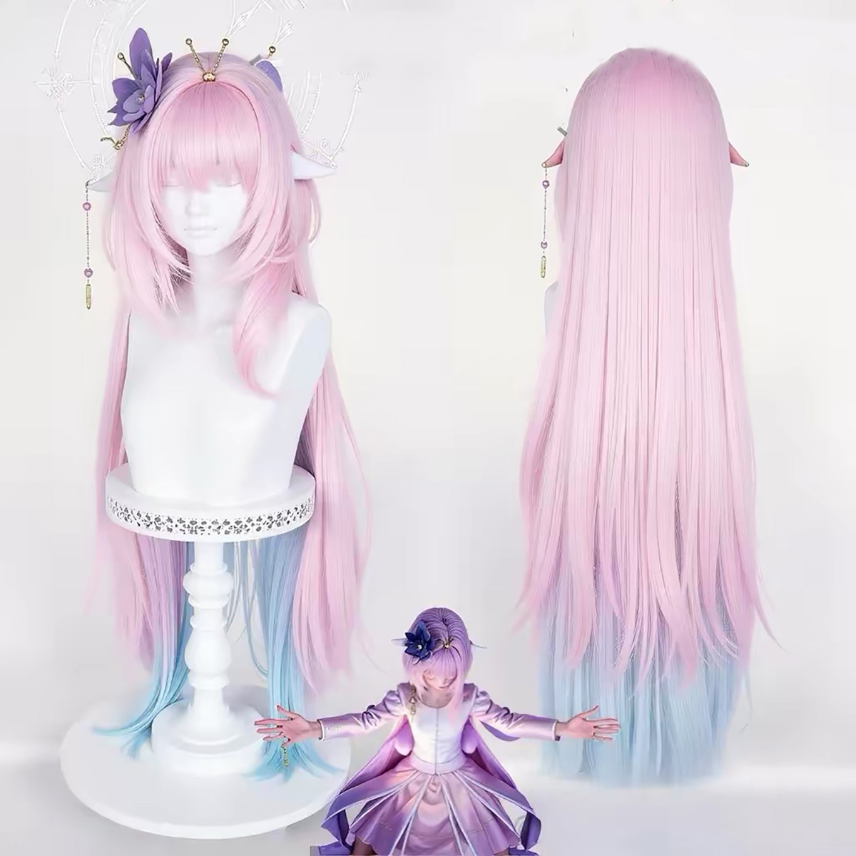 HAIRJOY 合成毛ウィッグ Honkai：Star Ra - Wig Fiber Net のレビューと価格