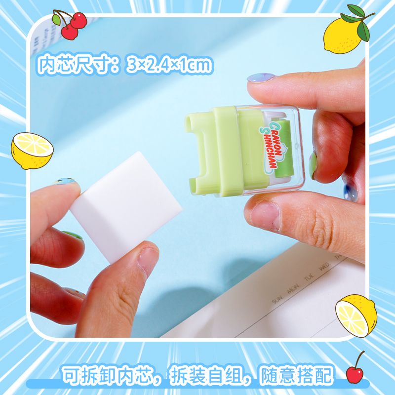 新しいクレヨンしんちゃんローラー消しゴム　可愛い漫画キャラク - Easy Cosplay Prop のレビューと価格
