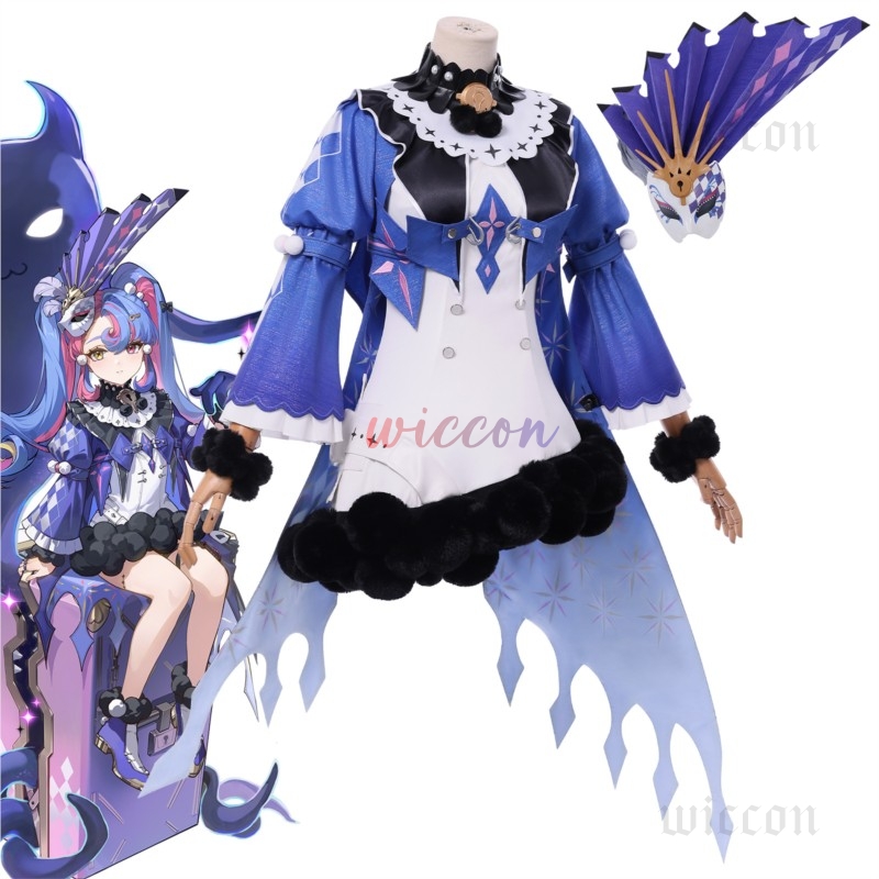 Roccia コスプレ衣装ウィッグドレス帽子ハロウィンパーテ - Cosplay Floating Prop のレビューと価格