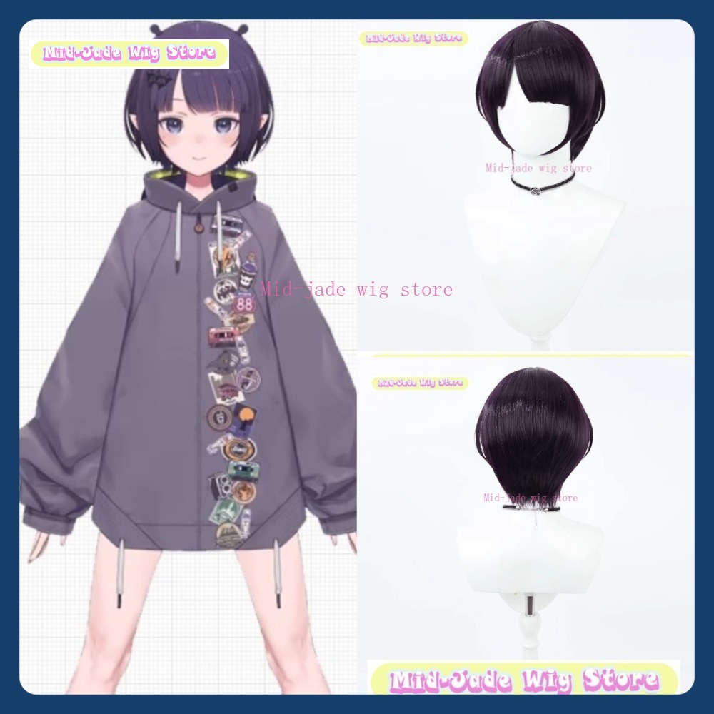ミッドジェイドウィッグストアホロライブEN Ninomae  - Prop En Cosplay のレビューと価格