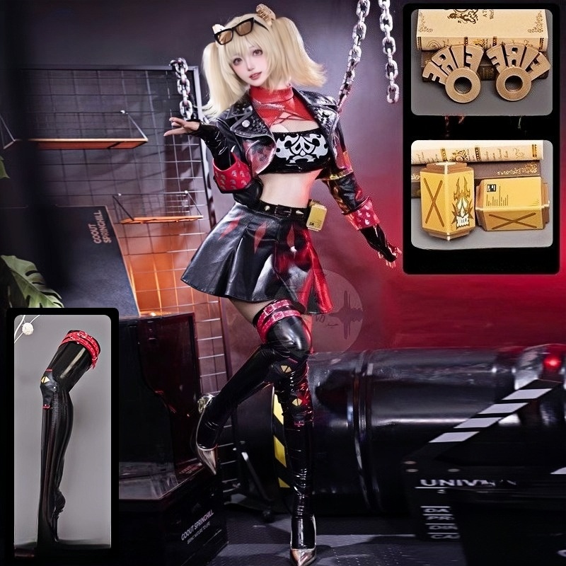 2026年ゲーム「Zenless Zone Zero」バーニ - Burnice Cosplay Prop のレビューと価格