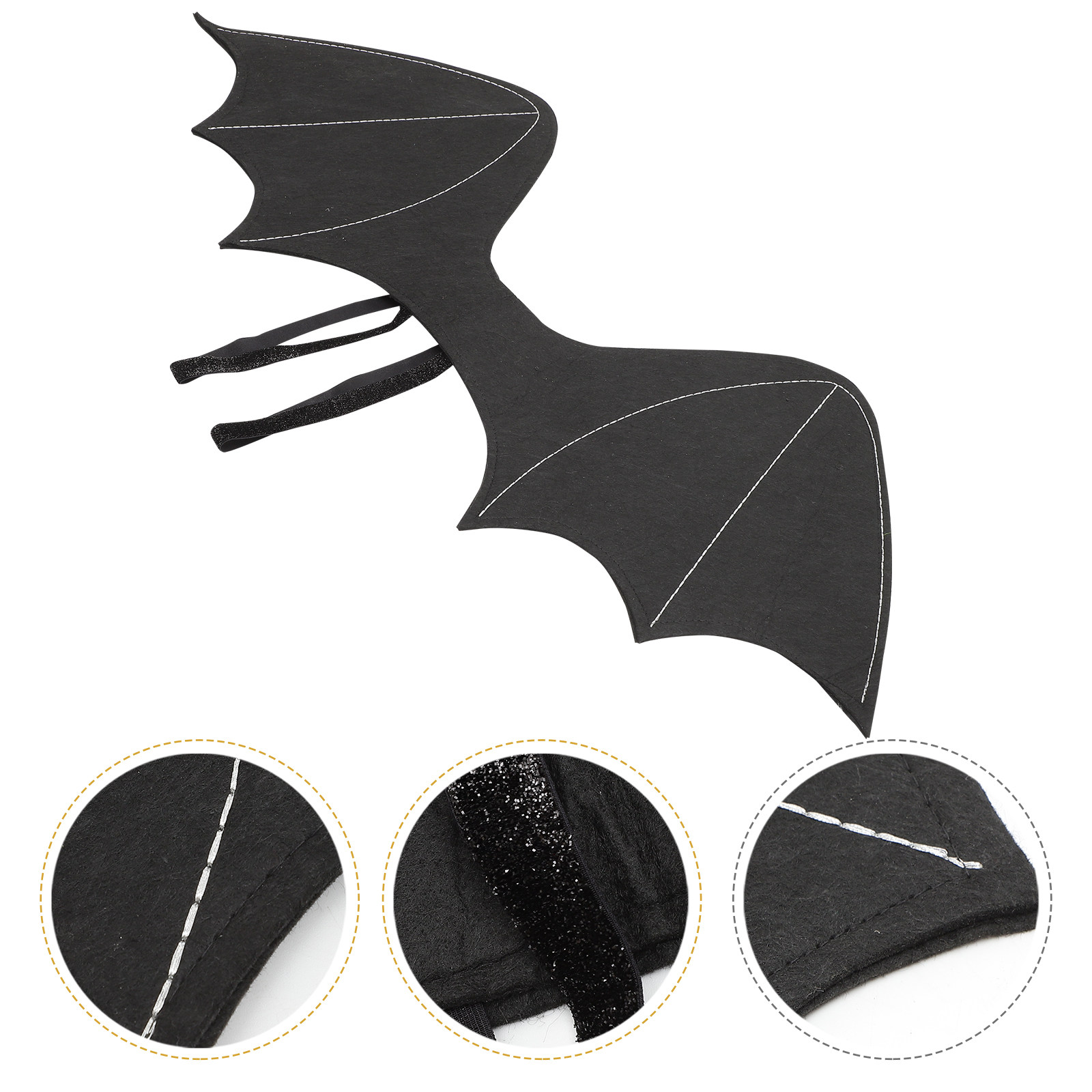 ハロウィン バットウィング コスプレ小道具 ブラック シミュ - Easy Cosplay Prop のレビューと価格