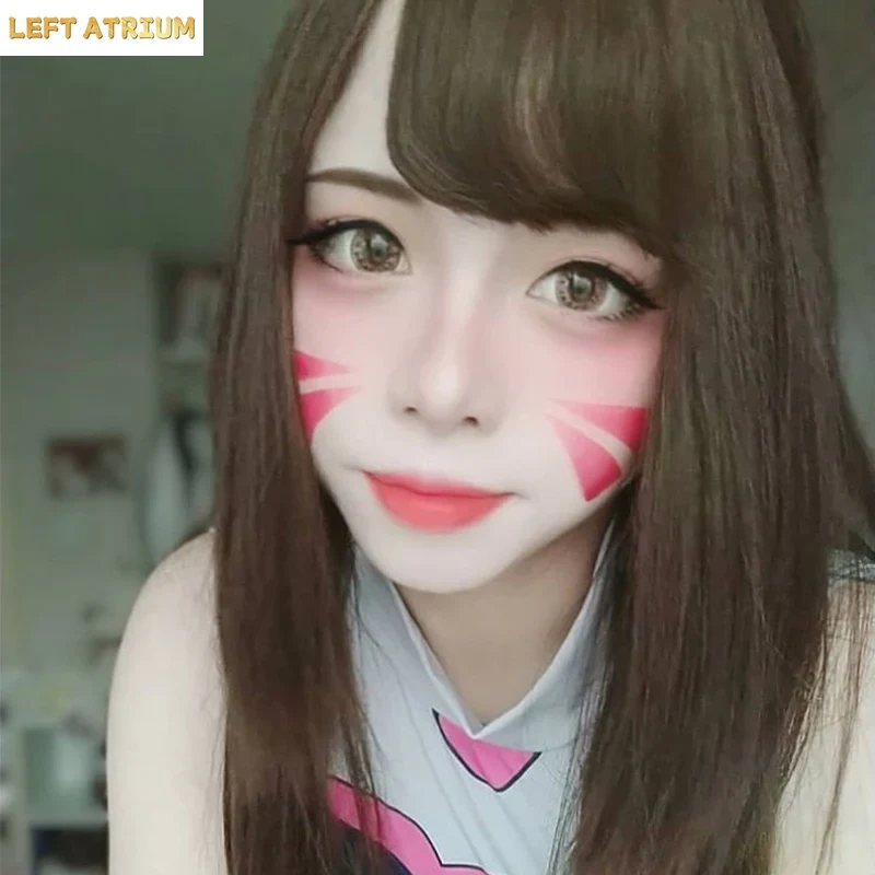 Dva ステッカー コスプレ小道具アクセサリー 防水タトゥー - Dva Cosplay Prop のレビューと価格