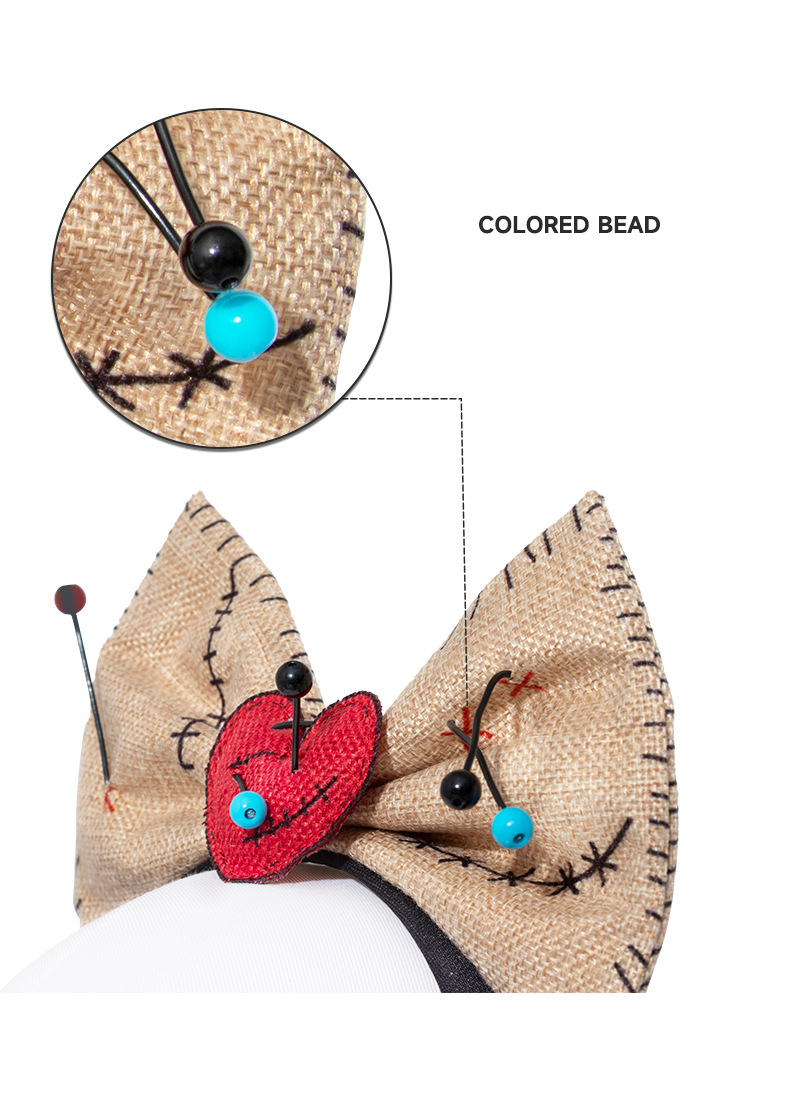 ハロウィーンのVOoodoo人形のヘッドバンドとネックレスの - Voodoo Cosplay And Prop のレビューと価格