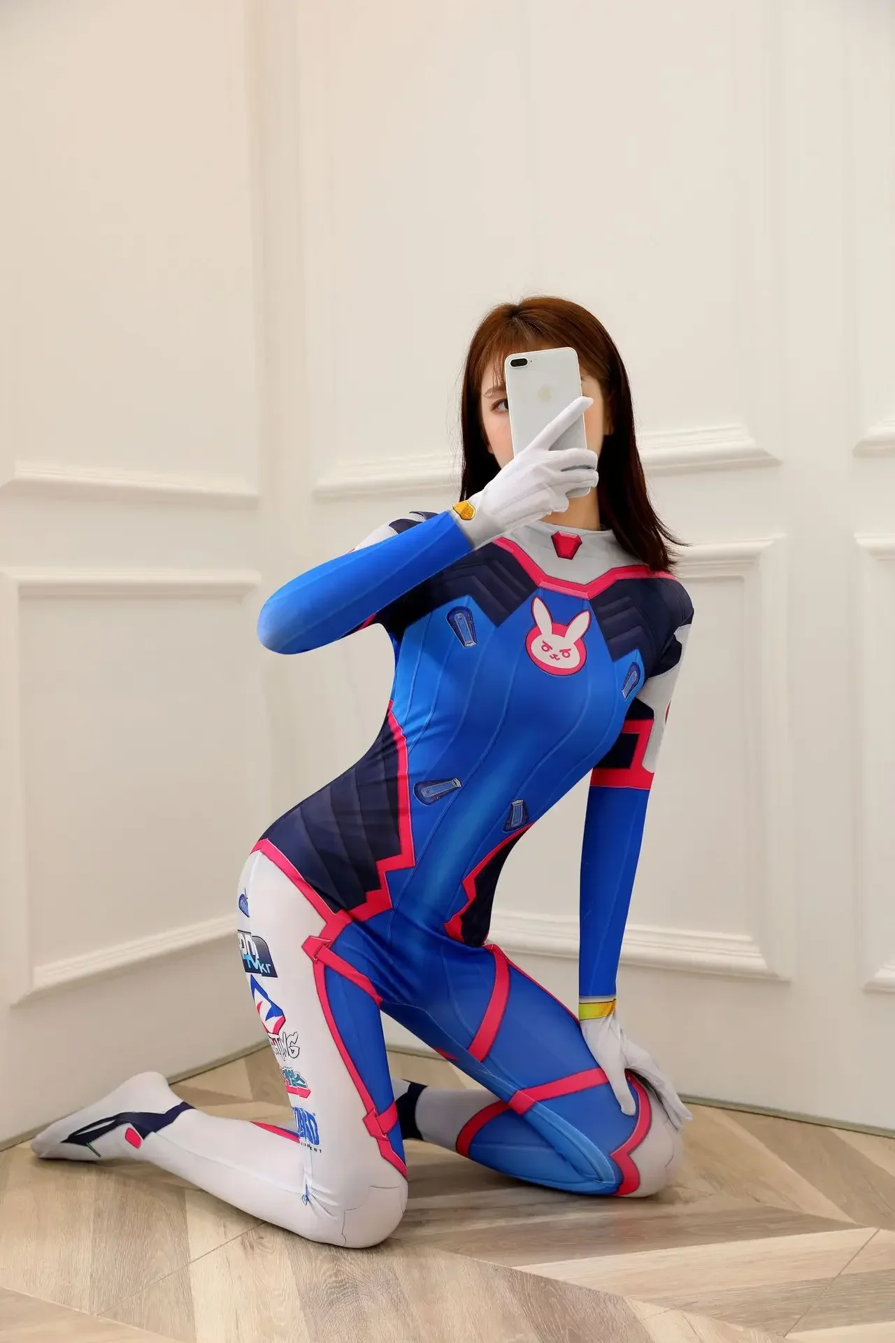 ゲーム Dva コスプレジャンプスーツ衣装女性 3D 印刷ス - Dva Cosplay Prop のレビューと価格