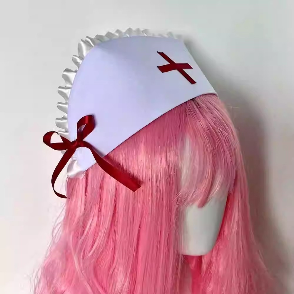 コスプレナースキャップ帽子アクセサリー小道具 y2k ガール - Cosplay Floating Prop のレビューと価格