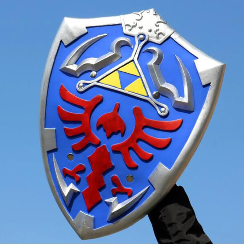 ハイリアの盾 コスプレ小道具 青い剣 シールド PVC素材 - Cosplay Material For Prop のレビューと価格