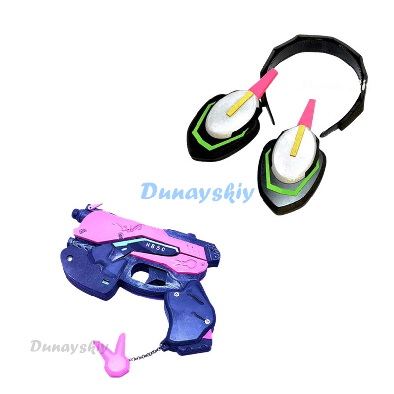 女性用タイツdvaコスチューム,全身タイツウィッグ,ヘッドフ - Dva Cosplay Prop のレビューと価格