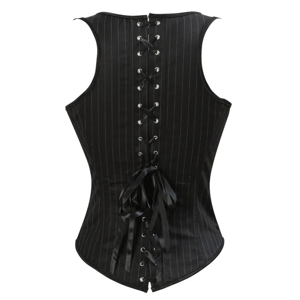 女性のためのゴシックジャカードコルセット,セクシーなショルダ - Boning Corset Steel のレビューと価格
